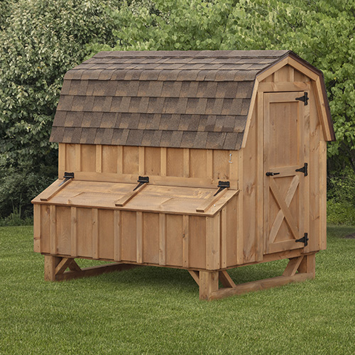 Dutch D46 4x6 CHICKEN COOPS